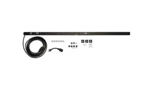 Eaton PDUMV20 1.9kW 120V Local Metered PDU front view showing digital load meter and multiple power outlets