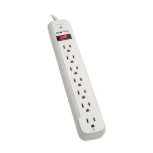 Eaton Striker Protect It! 7-Outlet Surge Protector | 1080 Joules | 6ft Cord Power Protection