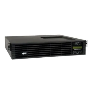 Eaton SU2200RTXLCD2U 2000VA Double-Conversion UPS front view with LCD screen and control interface