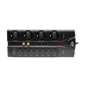 Eaton TLP1208SAT 12-Outlet Surge Protector 8ft power strip with multiple outlets and LED indicators