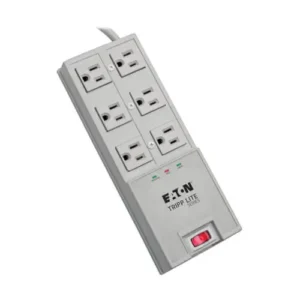 Tripp Lite TR-6 by Eaton 6-Outlet Protect It! Surge Protector – 6ft Cord | Durable Power Defense
