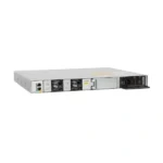 Angled perspective of Cisco C9200L-24T-4X-E highlighting compact rack-mount design and ventilation layout for reliable connectivity.