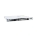 Cisco C9300L-48P-4G-E chassis showing its structured port layout built for scalable enterprise network expansion.