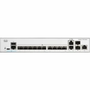 High-performance Cisco Catalyst C1300-12XS switch with 10G Layer 3 ports, built for scalable enterprise network routing and connectivity.