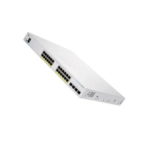 Durable Cisco C1300 managed switch featuring multiple gigabit ports and advanced network control capabilities.
