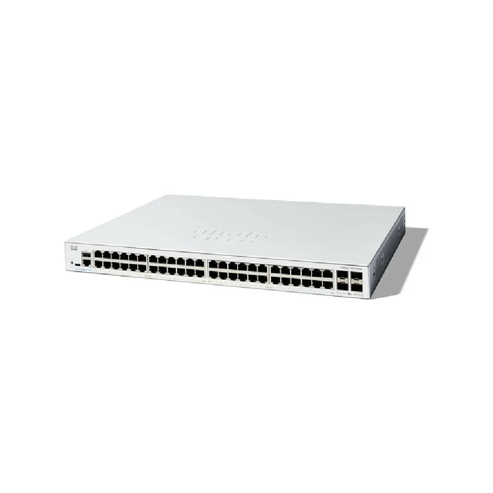Cisco Catalyst C1300 48-port gigabit switch built for reliable, high-speed connectivity and efficient network management in enterprises.