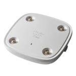 Rear view of the Cisco 9120AXI-EWC-B unit highlighting mounting structure and optimized airflow layout.