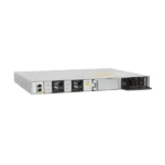 Angled perspective of Cisco C9200-24T-A switch highlighting its compact chassis and structured port design for reliable business connectivity.