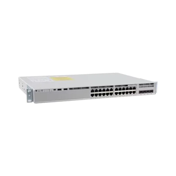 Enterprise-ready Cisco Catalyst 9200L switch featuring 24 managed ports for secure and efficient network operations.