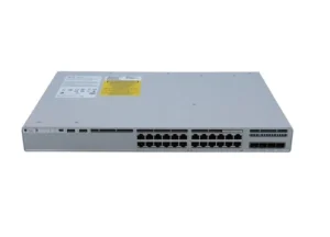 Cisco C9200L 24-port switch engineered for dependable Layer 3 performance and streamlined enterprise network management.