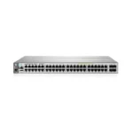 Front view of Cisco Catalyst C9200L showcasing 48 Ethernet ports designed for scalable enterprise networking.