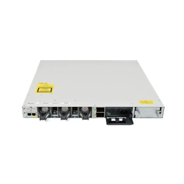 Robust 24-port Cisco 9300 PoE+ switch providing reliable enterprise connectivity and efficient power-over-Ethernet for business networks.
