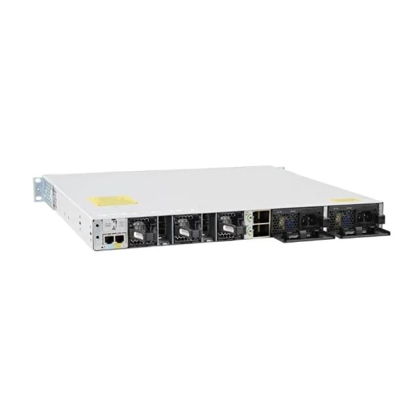 Compact and robust Cisco 9300 24-port switch providing secure, scalable networking and optimized data flow for business environments.