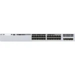 Compact and robust 24-port Cisco C9300L PoE+ switch providing scalable network management and secure, efficient performance for businesses.