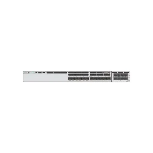 Cisco C9300X-12Y-E advanced 12-port Ethernet switch featuring high-speed uplinks and modular network scalability.