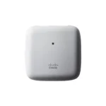 Cisco CBW140AC dual-band access point featuring a minimalist white housing for modern wireless deployments.