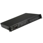 Angled perspective of Cisco Firepower 3105 highlighting Ethernet ports and robust casing for reliable network threat protection.