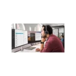 Ergonomic Cisco 730 headset offering advanced noise reduction and reliable wireless connectivity for business calls and meetings.