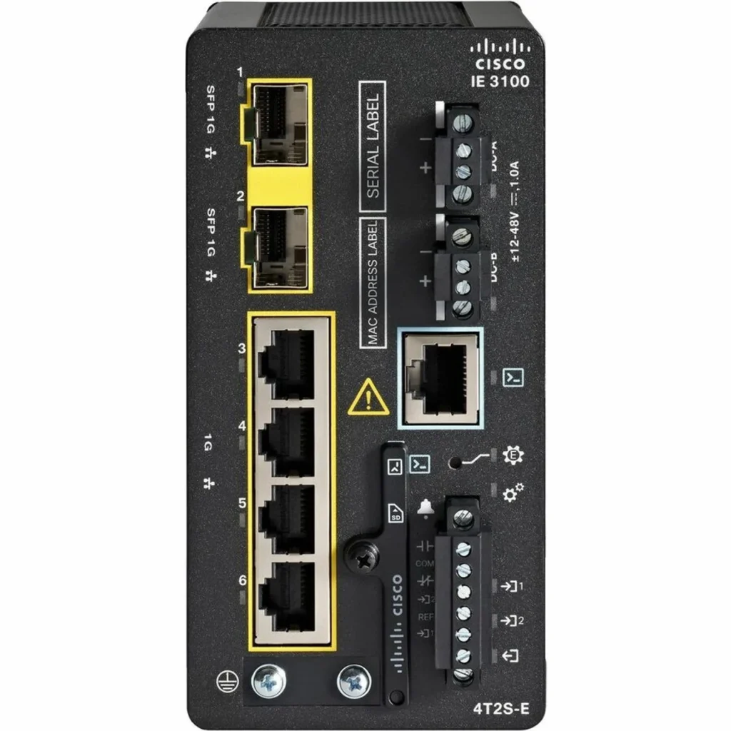 Cisco Catalyst IE3100 rugged switch designed for reliable, high-performance networking in harsh industrial environments.