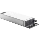 Side perspective of Cisco Meraki 1100W power supply highlighting durable casing and heat ventilation features for reliable operation.