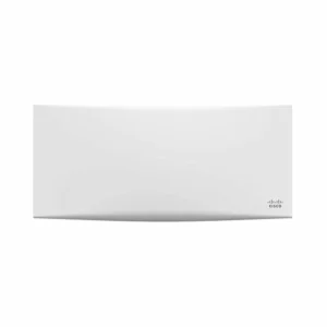 Cisco Meraki MR56 Wi-Fi 6 access point featuring a clean minimalist design built for high-density wireless environments.