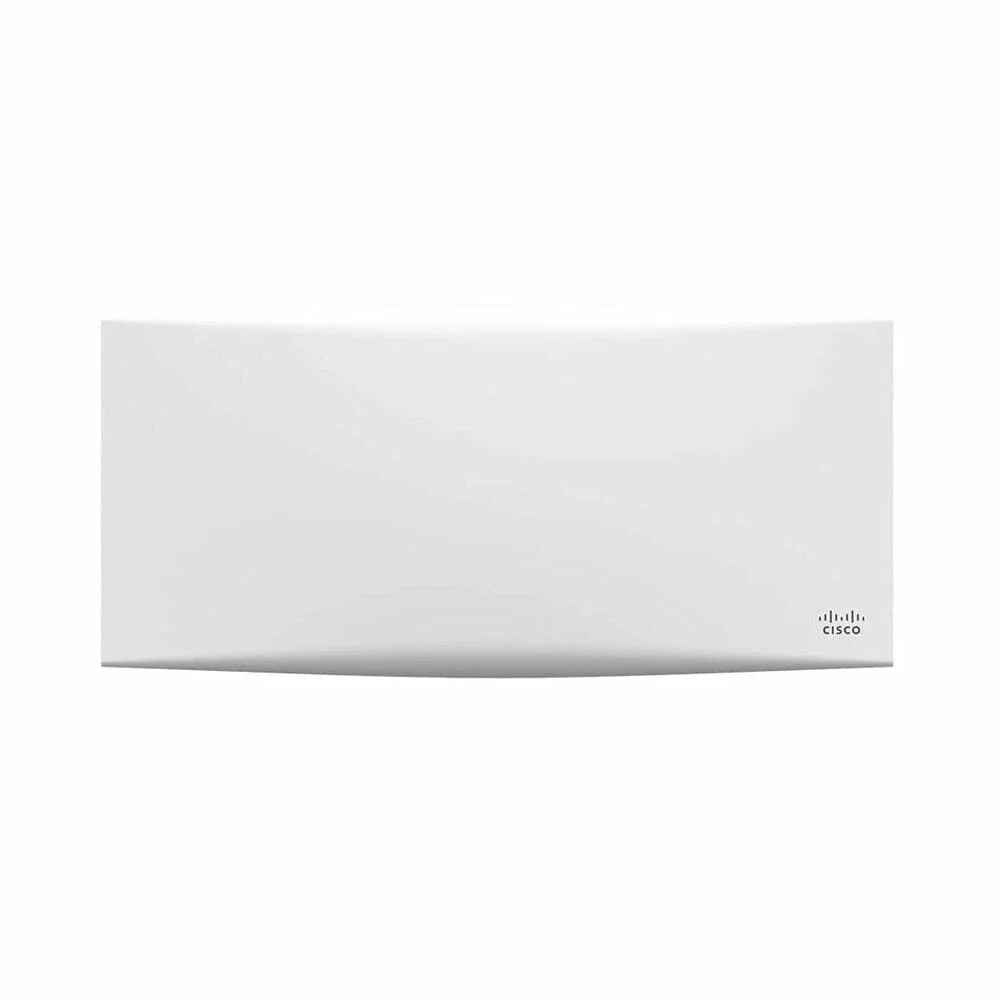 Cisco Meraki MR56 Wi-Fi 6 access point featuring a clean minimalist design built for high-density wireless environments.