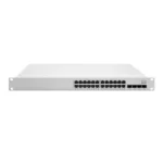 Cisco Meraki MS250-24 24-port switch designed for reliable gigabit connectivity in enterprise network racks.