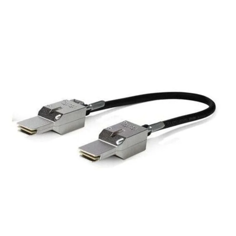 Cisco STACK-T4-1M network cable featuring a 1-meter length designed for efficient switch stacking and connectivity.