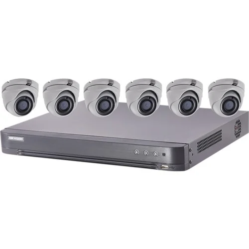 Hikvision T7208U2TA6 5MP TurboHD DVR Kit with 2TB HDD