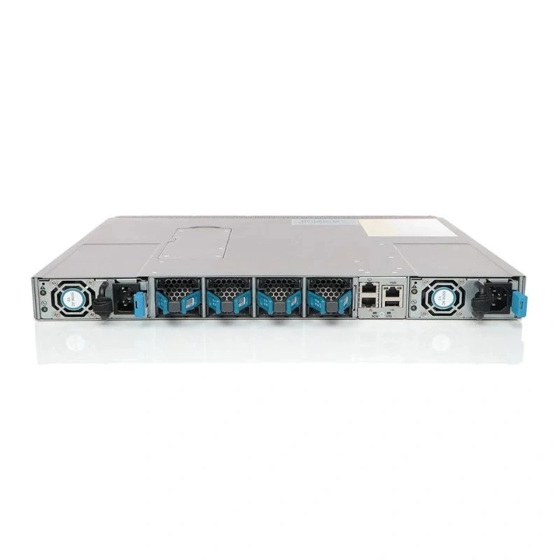 Compact Cisco Nexus 93180YC-FX3 switch showcasing its advanced hardware architecture optimized for low-latency cloud and enterprise workloads.