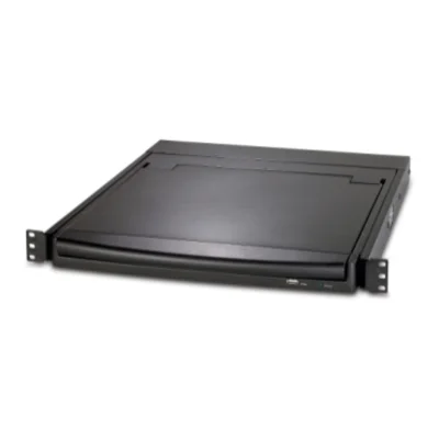 APC 19 inch Rackmount LCD Console with Keyboard and Touchpad Front View