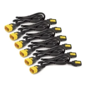 Short Locking C13 Power Cord Kit (6 Ea) North America