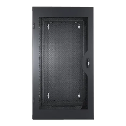 APC NetShelter WX 13U Vertical Wall-Mount Rack Front View