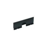 Shielding Partition Solid 600mm Wide Black