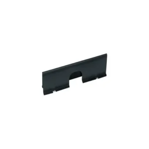 Shielding Partition Solid 600mm Wide Black