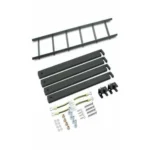 APC 12" Power Cable Ladder (30cm) Black