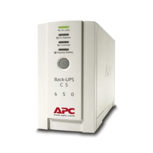 APC Back-UPS CS 650VA 400W 230V Front View