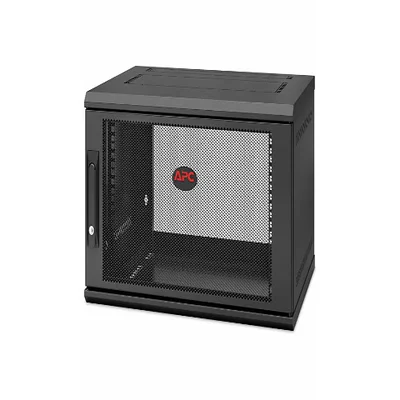 APC NetShelter WX 6U Single Hinged Wall-Mount Enclosure with Perforated Front Door