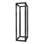 NetShelter 4 Post Open Frame Rack 44U #12-24