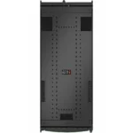 AR3150B2 Interior showing Extra-Wide Side Channels for High-Density Cabling