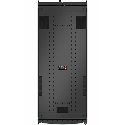 AR3150B2 Interior showing Extra-Wide Side Channels for High-Density Cabling
