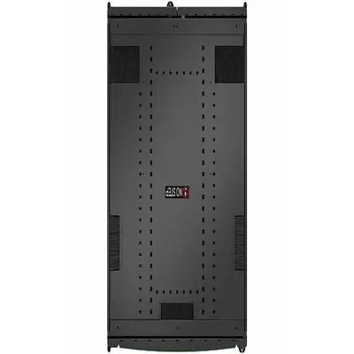 Interior of AR3155B2 45U Rack showing 750mm Wide Chassis for Cable Management