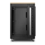 Rear of AR4017A Enclosure showing Integrated Low-Noise Fan Module