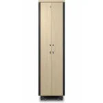 APC NetShelter CX 32U Soundproof Server Cabinet in Oak Furniture Finish