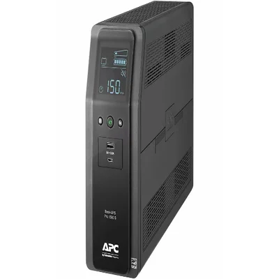 APC Back-UPS Pro 1500VA 120V Sine Wave UPS with LCD and USB-A/C Ports