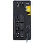 APC BVK950M2 Rear View with (6) NEMA 5-15R Battery Backup Outlets
