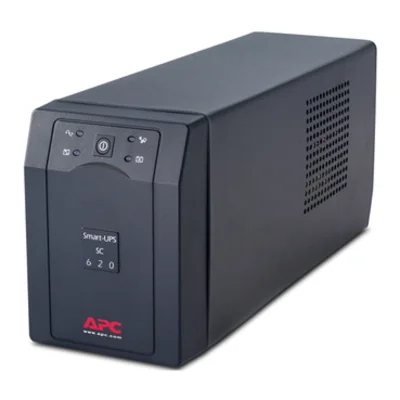 APC Smart-UPS SC 620VA 390W 230V Slim Tower UPS Front View