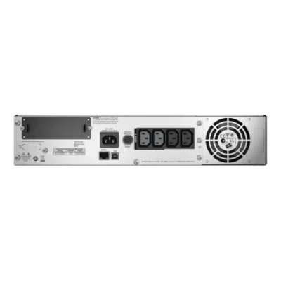APC SMT1500RMI2U Rear Panel with 4x IEC C13 Outlets and SmartSlot