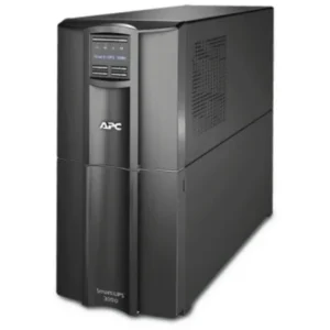 APC Smart-UPS 3000VA 2700W 230V Tower UPS with LCD Front View