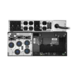 APC SRT6KRMXLT-5KTF Rear View with 208V L6-30R and 12x 120V NEMA 5-20R Outlets